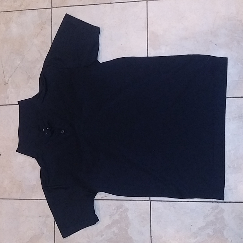 Nautica Black Polo Kids Large